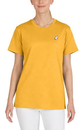 Dalix Ghost Womens Relaxed Tee in Gold at Nordstrom, Size Xx-Large