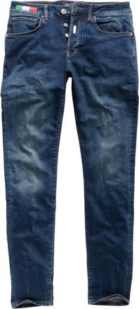 Carlo Colucci Modern 5-pocket Jeans - male - Carlo Colucci - Slim Fit Jeans - Blue - W31 - Jeans
