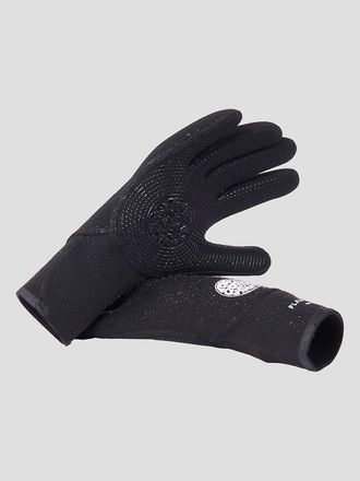 Rip Curl Flashbomb 3/2 5 Finger Gl Handschuhe schwarz