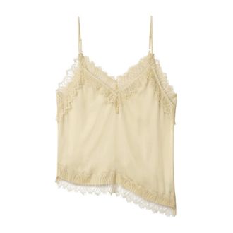Luisa Cerano Dames, Tops, Geel, Maat: S Zijde