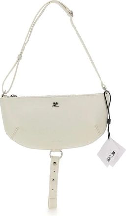 Courr&egrave;ges Shoulder Bags, female, White, ONE SIZE, Eclipse Handbag