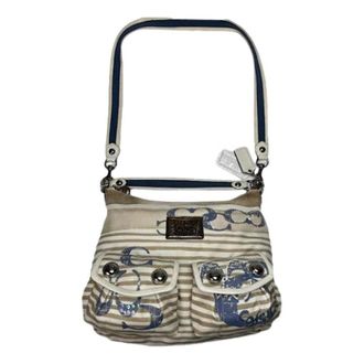 Coach Borsa a spalla in tessuto Pre-owned - - Pre-owned - Donna - Multicolore - ONE SIZE