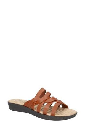 Easy Street Sheri Open Toe Sandal in Cognac at Nordstrom Rack, Size 9.5