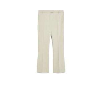 Max Mara Dames, Broeken, Beige, Maat: XS Viscose