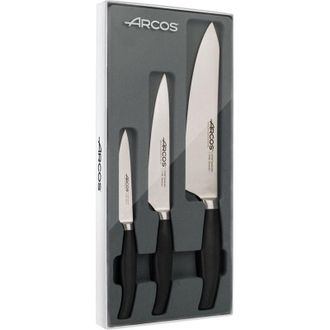 Arcos Arcos - Set De Cuchillos De Cocina De La Serie Clara, 3 Piezas