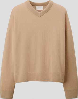 H&M Kaschmirpullover in Loose Fit - Beige