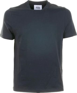 Alpha Studio T-shirt girocollo - Blu