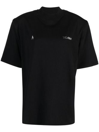 The Attico Kilie cotton T-shirt - women - Cotton - 40 - Black