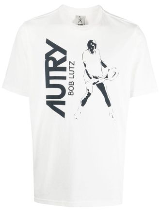 Autry T-shirt met logoprint - Wit
