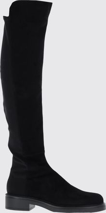 Stuart Weitzman Stivale 5050 Celia Stuart Weitzman in camoscio e tessuto stretch