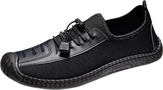 Generic Mens Spring Sneakers Fashion Mesh Sneakers, Fashionable Soft British Style Casual Shoes, Breathable Running Trainers with Shock Absorbing Sole, Comfor