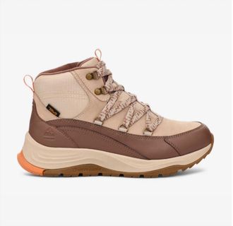 Teva Womens Auroris Feather Gray Acorn Boot In Brown