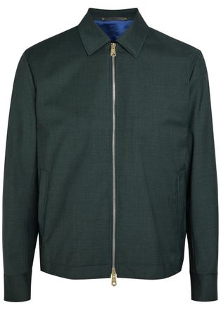 Paul Smith Wool Jacket - Dark Green - XL