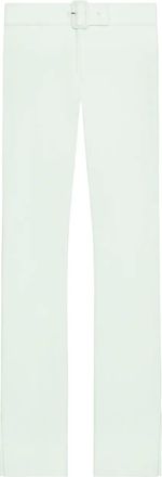 Courr&egrave;ges buckled trousers - women - Polyamide/Elastane - S - Green