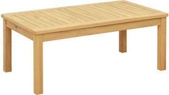 vidaXL Coffee Table Light Acacia 90 x 50 x 36 cm Solid Acacia Wood vidaXL