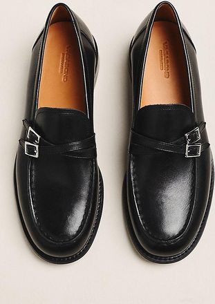 Vagabond Linn Double-Buckle Loafers