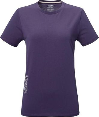 Millet Chamonix Flower S/S T-Shirt f&uuml;r Damen | blau