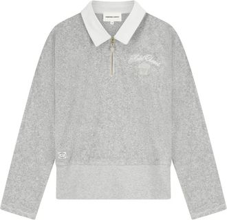 Fab By Fabienne Chapot Hugo Sweater - Dames - Sweatshirts - Grijs - XS - Katoen - Hoodies & sweatvesten