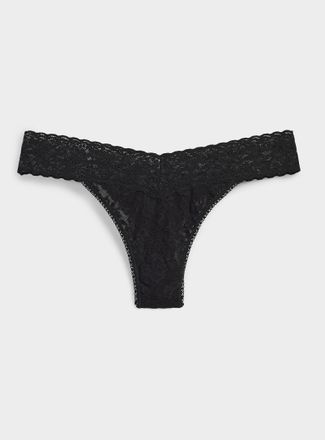Hanky Panky Womens Stretch lace thong Nylon