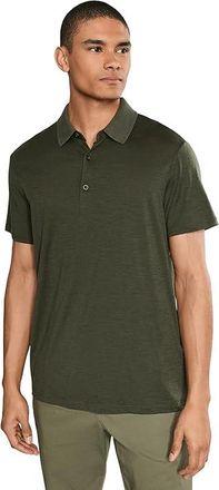 Icebreaker 150 Tech Lite III Short Sleeve Polo Mens Clothing Dark Loden : SM, Wool