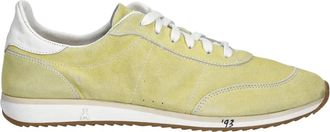 Patrizia Pepe Suede Sneakers - Dames - Sneakers - Geel - 36 EU - Leer - Schoenen