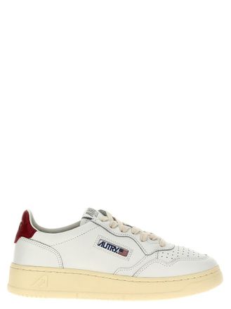 Autry White Lace Up Sneakers