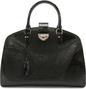 Louis Vuitton Pre-owned Tote Bag - unisex - Vintage Handtas - Zwart - ONE Size - Leer - Vintage