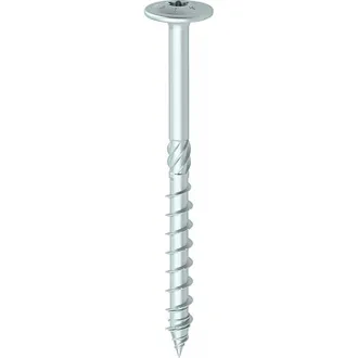 OEM Fp - De Cabeza Plana Tornillos Azules Galvanizados 100 X 200 (por 25)