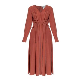 Max Mara Midi Dresses, female, Brown, Size: XS Full dress