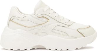 Kazar Witte Sneakers - Dames - Sneakers - Wit - 40 EU - Leer - Schoenen