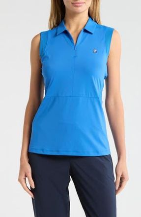 Original Penguin Sleeveless Zip Polo in Nebulas Blue at Nordstrom Rack, Size X-Large