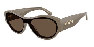 Emporio Armani EA4265U 634273 Womens Sunglasses Brown Size 136