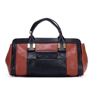 Chlo&eacute; Pre-owned Womens Ellis Boston Handbag - Red - One Size