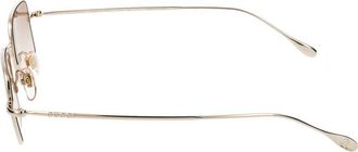 Gucci Unisex Gg1813s Sunglasses Gold Metal