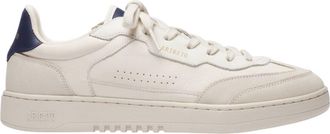 Axel Arigato Light Beige/Dark Blue Dice T-Toe Leather Suede Sneakers