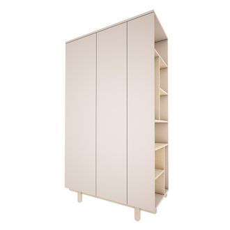 OEM Armoire 2 Portes Wood Luck Romy - Beige