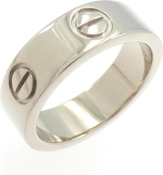Cartier White Gold (18K) Band Ring (Pre-Owned)