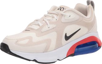 Nike Womens W Air Max 200 Running Shoe Sail Black Desert Sand Phantom 4.5 UK