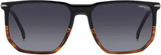 Carrera Square Full Rim Sunglasses - Black
