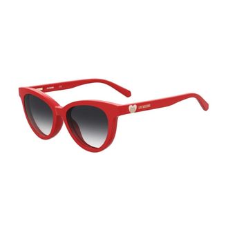 Love Moschino Sunglasses, unisex, Red, 52 MM, Authentic Clip-On Glasses with Top-Notch Service