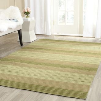 Safavieh Marbella Hand Made Area rug, Green Contemporary Style Non-Shedding