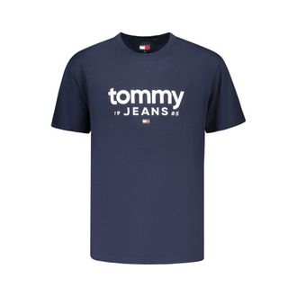 Tommy Hilfiger Blauw Katoenen Heren T-Shirt