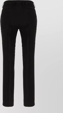 Pantaloni Torino viscose stretch tailored pants belt loops