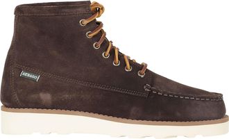 Sebago Dark Brown Tala Mid Navajo Suede Moccasin Boots