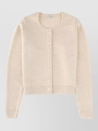 Christophe Lemaire crew neck long sleeve ribbed knitwear