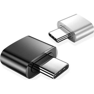 OEM Adattatore Da Usb-c A Usb-a (confezione Da 2) - Convertitore Da Usb Femmina A Usb-c Maschio Compatibile Con Macbook, Telefoni E Dispositivi Usb-c