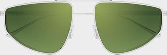 Bottega Veneta Men & apos;s Metal Aviator Sunglasses