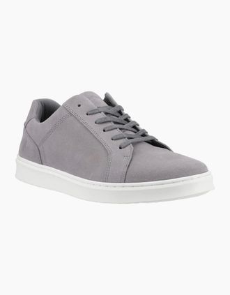 Hush Puppies Mens Madden Mens Suede Shoes - Grey - Size: 12