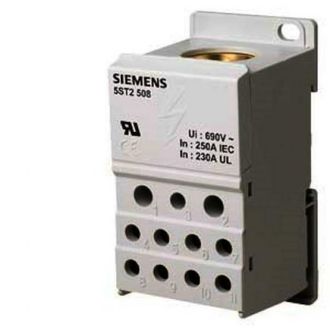 SIEMENS Bloque Distribuidor Modular 1 Polo 250a 690v 5st2508