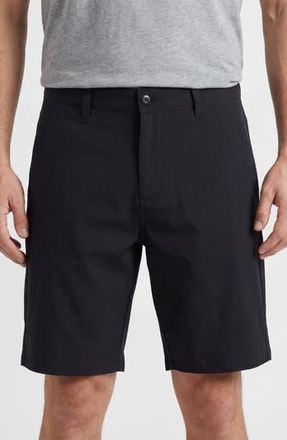 Burnside Hybrid Stretch Shorts in Black at Nordstrom Rack, Size 36